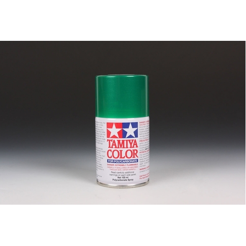 Tamiya - Spray Met.Green - For Polycarbonate -100ml - 86017-A00