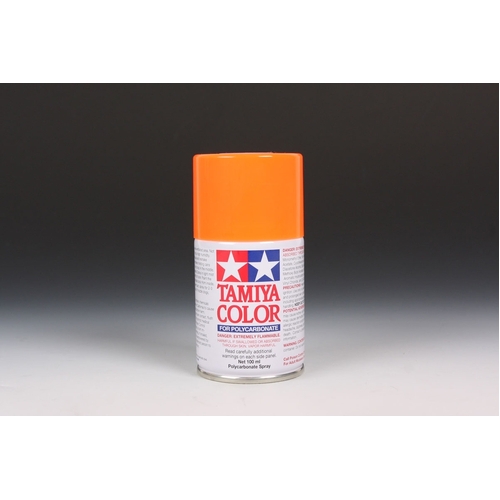 Tamiya - Spray Flouro Orange - For Polycarbonate -100ml - 86024-A00