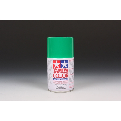 Tamiya - Spray Bright Green - For Polycarbonate -100ml - 86025-A00