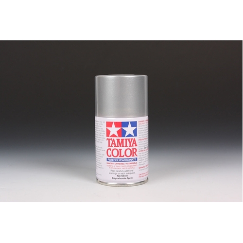 Tamiya - Spray Bright Silver - For Polycarbonate -100ml - 86041-A00