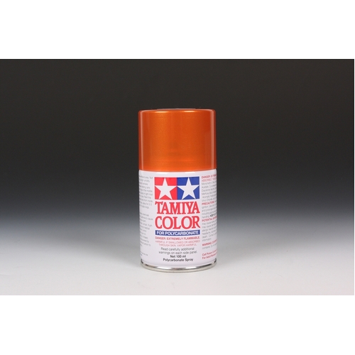 Tamiya - Spray Metallic Orange - For Polycarbonate -100ml - 86061-A00