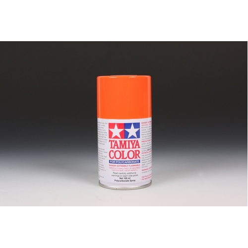 Tamiya - Spray Orange - For Polycarbonate -100ml - 86007-A00