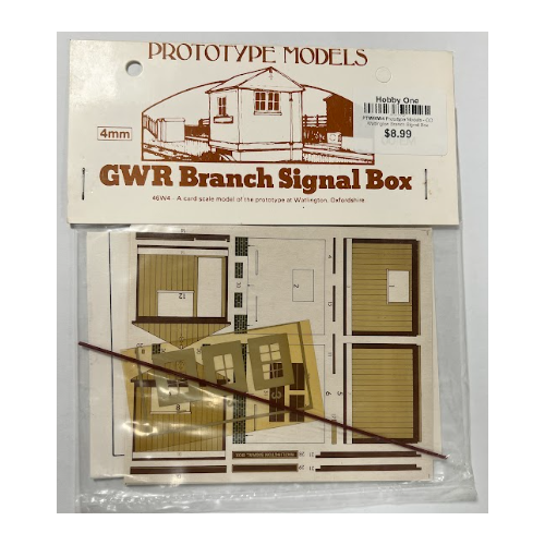 Prototype Models - OO Watlington Branch Signal Box