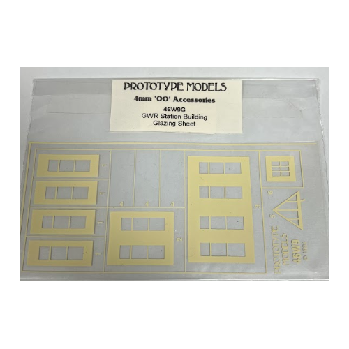 Prototype Models - OO GWR Station Glazing
