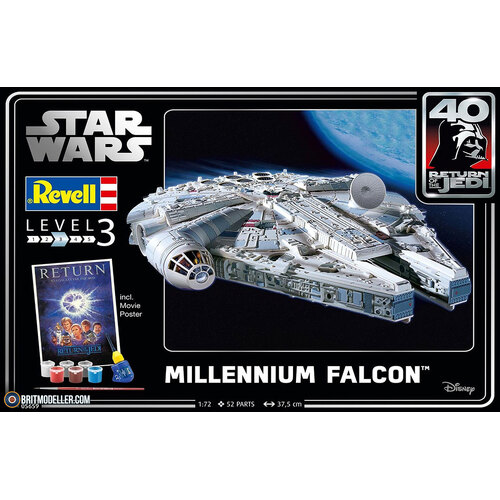 Revell - 1/72 Star Wars Millennium Falcon Gift Set - 05659
