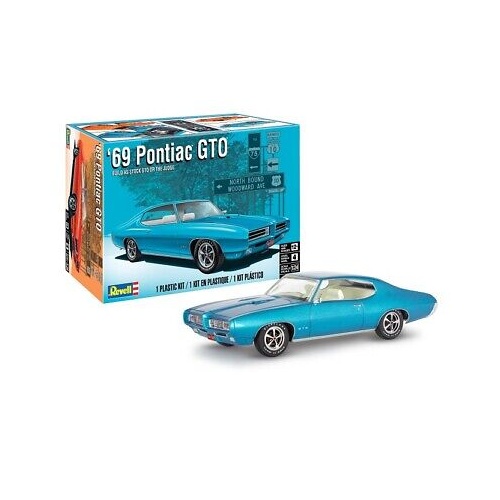 Revell - ''69 PONTIAC GTO "THE JUDGE" 2N1