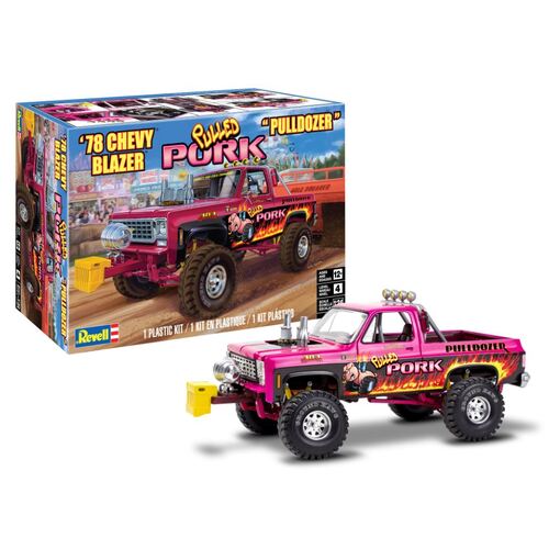 Revell - 1978 CHEVY BLAZER PULLDOZER 1:24