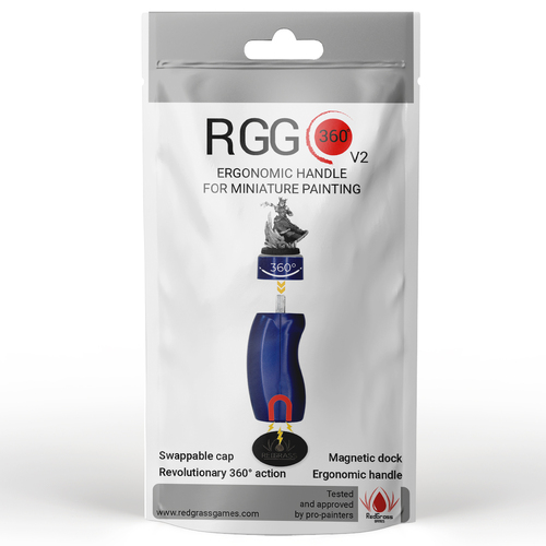 RedGrass - Redgrass Miniature Holder V2 (w/Grey Putty)