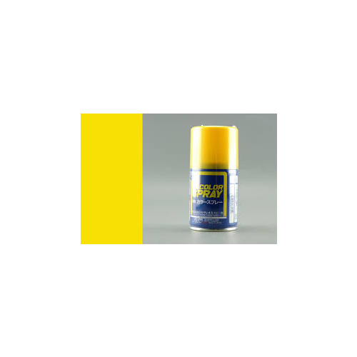 Mr Color Spray Paint - Gloss Yellow - S-004
