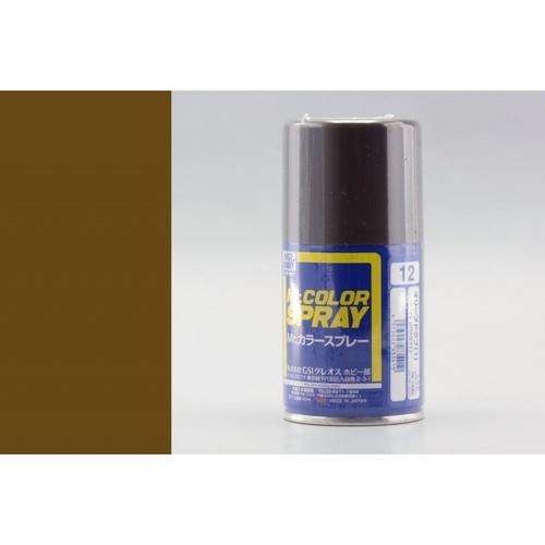 Mr Color Spray Paint - Semi-Gloss Olive Drab 1 - S-012