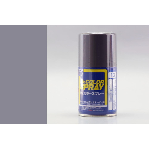 Mr Color Spray Paint - Semi-Gloss Neutral Grey - S-013