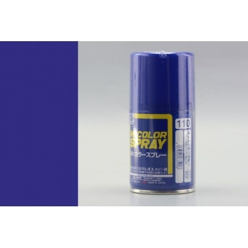 Mr Color Spray Paint - Semi-Gloss Navy Blue - S-014