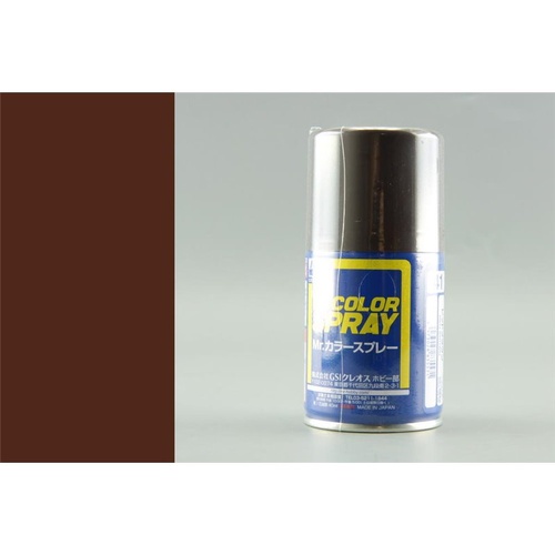 Mr Color Spray Paint - Semi-Gloss Red Brown - S-041