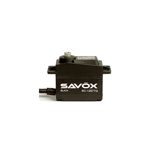 Savox - SC1257TG High Speed 10Kg Servo (Black Edition)