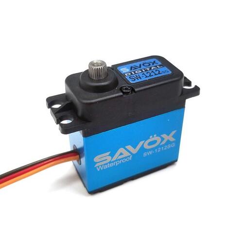Savox - SW1212SG Waterproof Coreless Digital Servo - High Voltage (Waterproof)