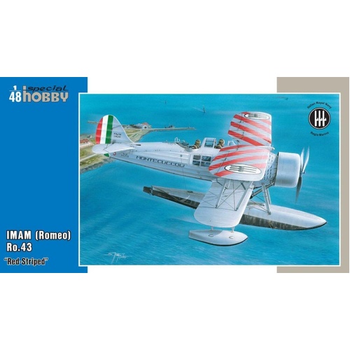 Special Hobby 1/48 IMAM (Romeo) Ro.43 "Red Striped" Plastic Model Kit