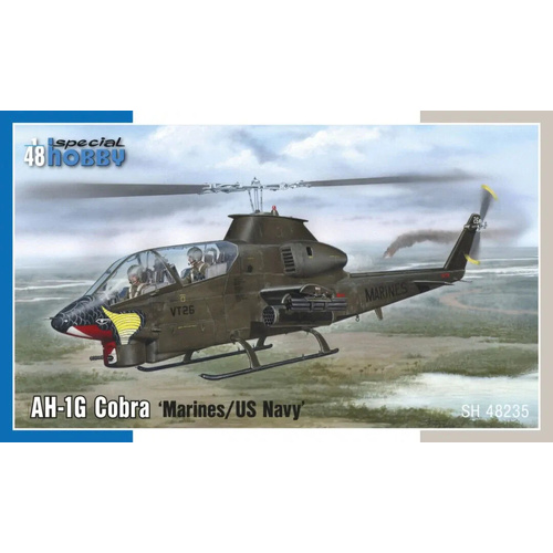 Special Hobby 1/48 AH-1G Cobra 'Marines/US Navy' Plastic Model Kit
