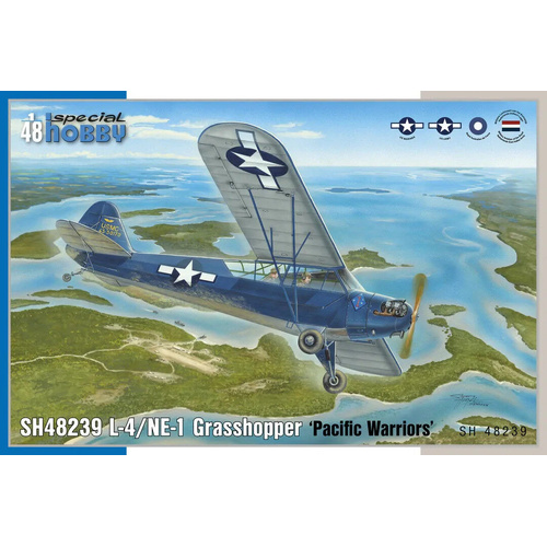 Special Hobby 1/48 L-4/NE-1 Grasshopper 'Pacific Warriors' Plastic Model Kit