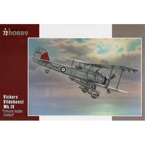 Special Hobby - 1/72 Vickers Vildebeest Mk.IV ‘Perseus Engine Version’ Plastic Model Kit