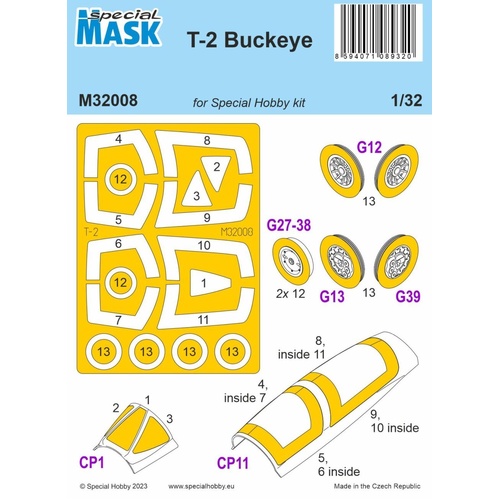 Special Hobby 1/32 T-2 Buckeye MASK