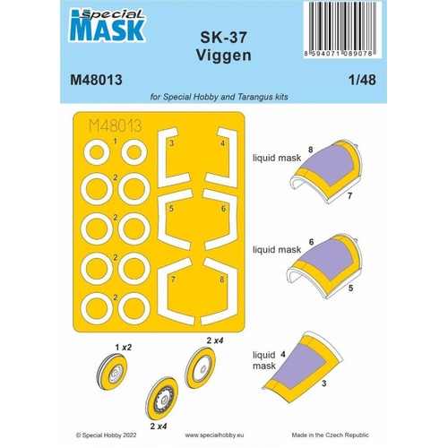 Special Hobby 1/48 SK-37 Viggen MASK