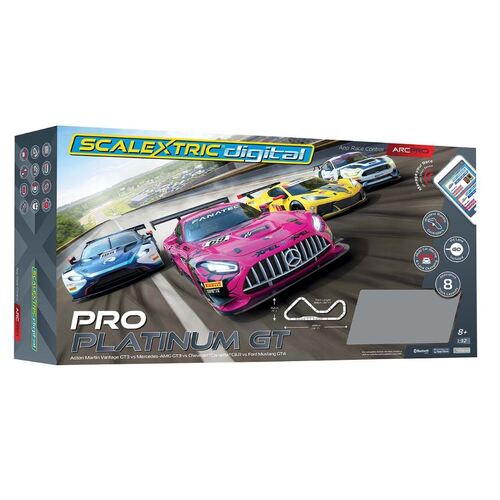 Scalextric - ARC Pro Platinum Digital Slot Car Set - C1436SF