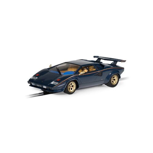 Scalextric - C4411 Lamborghini Countach - Blue + Gold