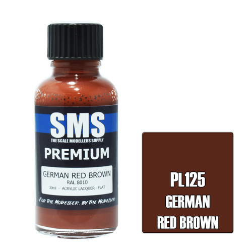 SMS - Premium GERMAN RED BROWN 30ml - PL125