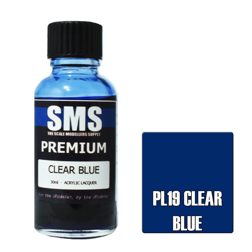 SMS - Premium CLEAR BLUE 30ml - PL19