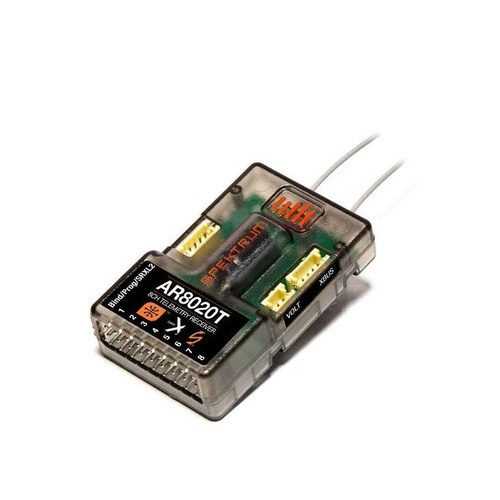 Spektrum AR8020T 8ch Air Receiver with Telemetry, SPMAR8020T