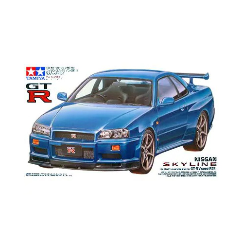 Tamiya - NISSAN SKYLINE GT-R V-SPEC R34