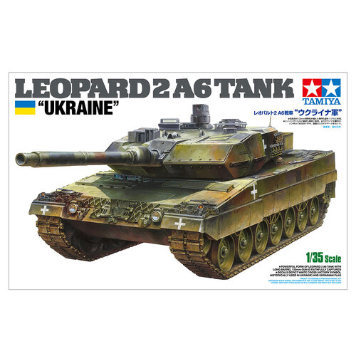 Tamiya - 1/35 Leopard 2 A6 Ukraine ver