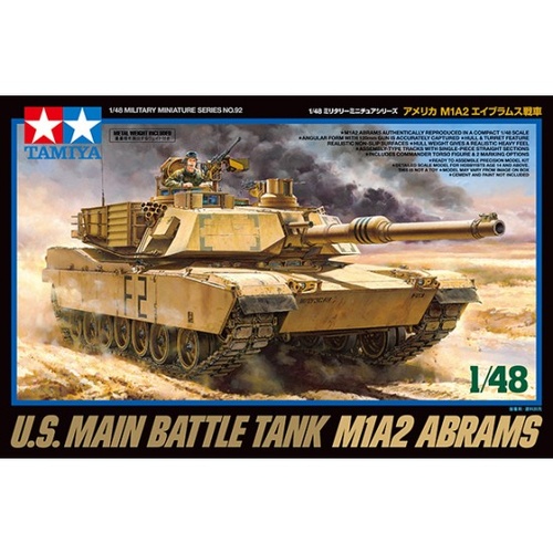 TAMIYA - 1/48 M1A2 ABRAMS