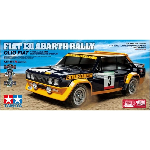 Tamiya - Fiat 131 Abarth Rally Of MF-01X - 58723-60A