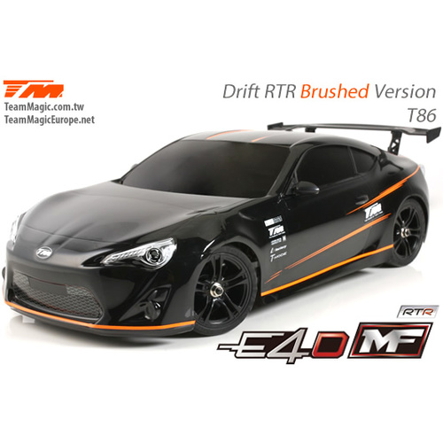 Team Magic - E4D Mf 1/10 Drift Car Toyota 86 RTR