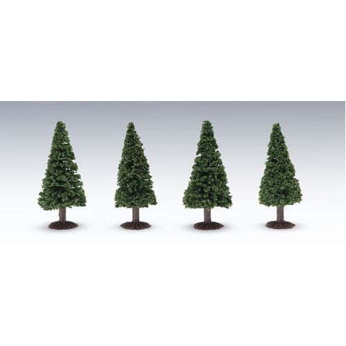 Tomix N 8204 Coniferous/Small Set of 4