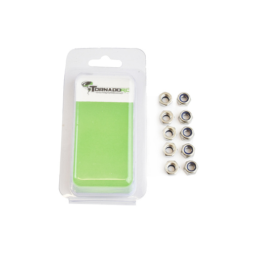 Tornado RC - Nyloc Nut 5mm (10 Pc)