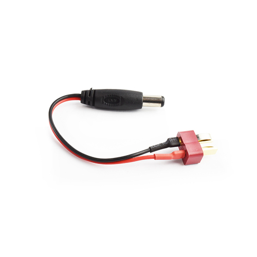 DC(-2.1JR)to Deans male plug 24#PVC 10cm