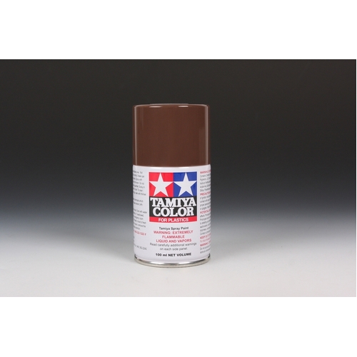 Tamiya - Spray Linoleum Deck Brown (Flat) - 100ml - 85069-A00
