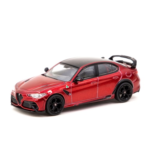 Tarmac Works - 1/64 Metallic Red Alfa Romeo Giulia GTam - TW64G-TL031-MRE