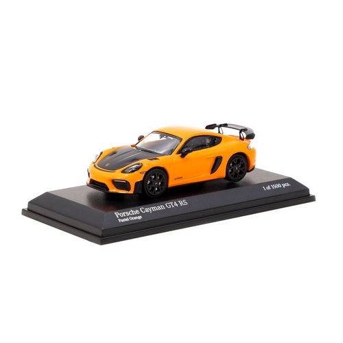 Tarmac Works - 1/64 Pastel Orange Porsche Cayman GT4 RS - TW64MC-004-OR