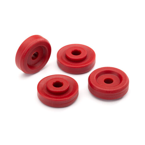 Traxxas - Wheel Washers - Red (4) (8957R)