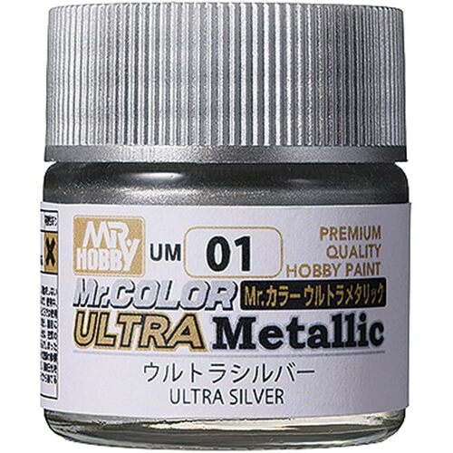 GSI - Mr Colour Ultra Metallic Silver - UM-01