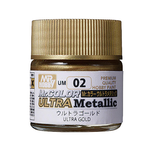 GSI - Mr Colour Ultra Metallic Gold - UM-02