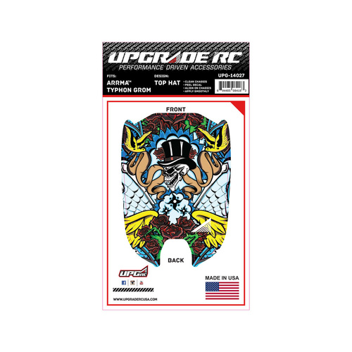 UpGrade RC Chassis Protector for ARRMA Typhon Grom (Top Hat) (1)