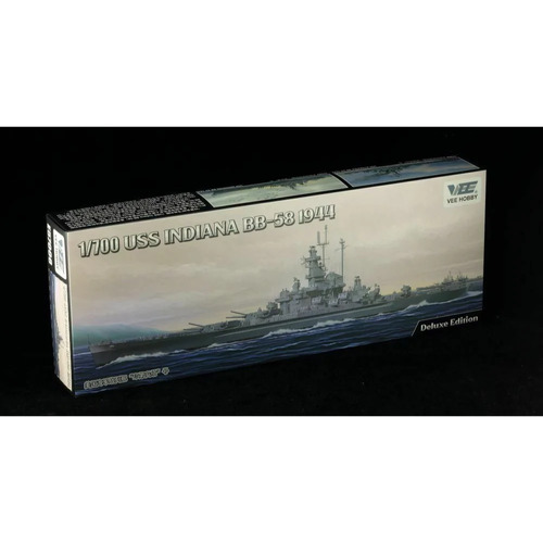 Vee Hobby - 1/700 Indiana Battleship BB-58 Deluxe edition