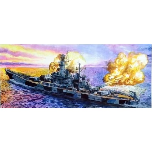 Very Fire - 1/700 USS Montana Battleship Plastic Model Kit