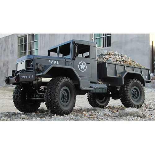 Vision - 1/16 USA Military Low Tray Rock Crawler - RTR