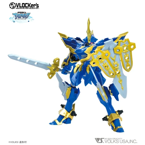 VLOCKer's DUELKNIGHTS No.001 Starter pack Blue Knight Sword