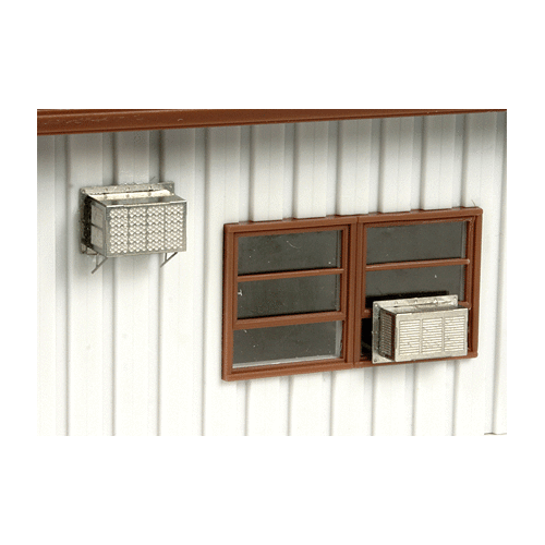 Walthers - HO Window Mounted AirCon Kits (12)